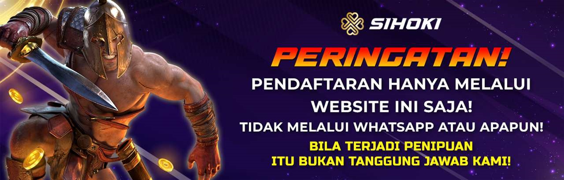 PERINGATAN PENIPUAN